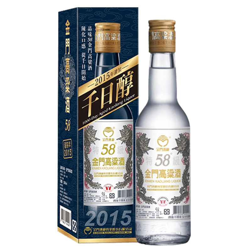 金門高梁酒 58% 2015年製 600ml 金門高梁酒 58% 2015年製 600ml Amazon.co.jp: 台湾 蒸留酒 金門高梁